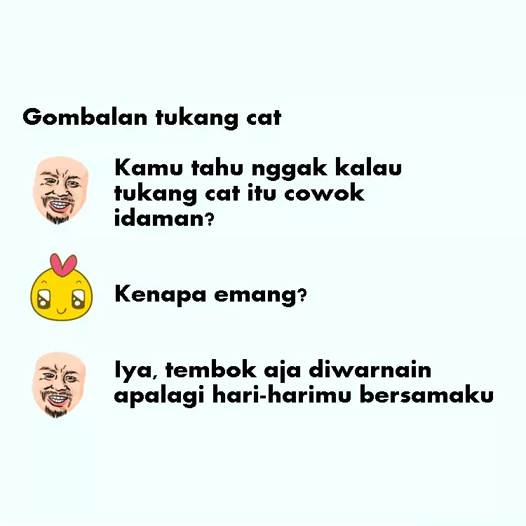 10 Meme lucu gombalan sesuai pekerjaan ini kocak abis