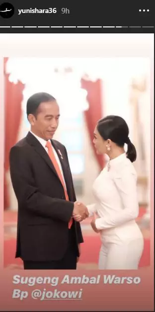 seleb ucapkan selamat Jokowi 59 Instagram
