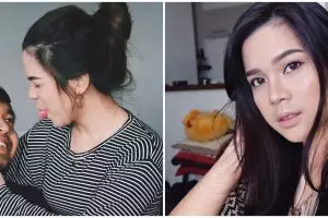 7 Tahun menikah, ini 8 potret harmonis Sinta 'Keong Racun' & suami