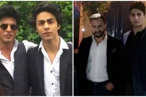 Sama-sama anak artis, ini 9 beda gaya putra Shah Rukh Khan & Saif Ali