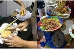 8 Kelakuan lucu cara berbagi makanan biar adil, pernah ngerasain?