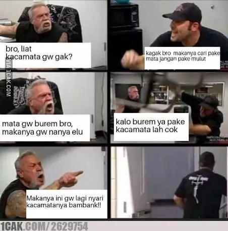 Meme orang berkaca mata berbagai sumber Meme orang berkaca mata berbagai sumber