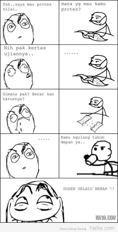 Meme hubungan dosen dan mahasiswa Berbagai sumber