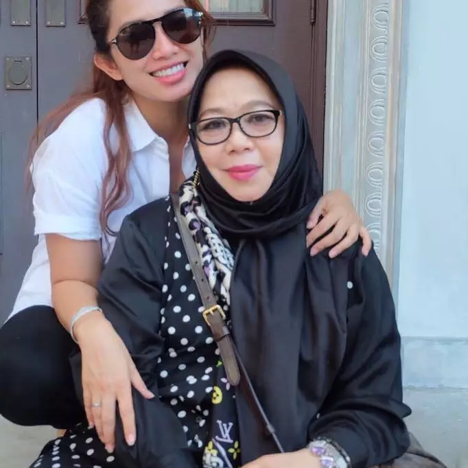 Ussy dan ibunya © 2020 brilio.net