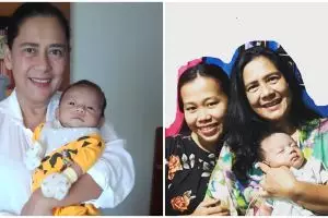 Istri Natana melahirkan, ini 7 potret Lydia Kandou momong cucu kelima