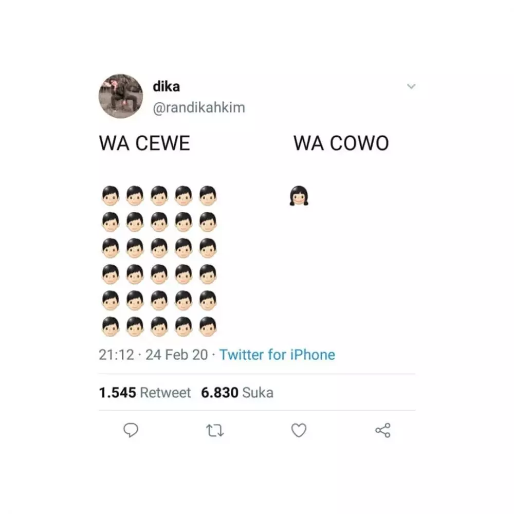 balada pengguna whatsapp Twitter