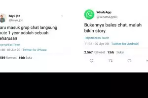 8 Cuitan balada pengguna WhatsApp, pengin left grup tanpa ketahuan