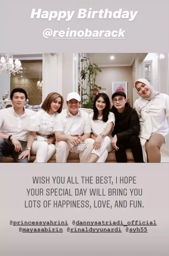 momen ultah Reino 36 instagram momen ultah Reino 36 instagram