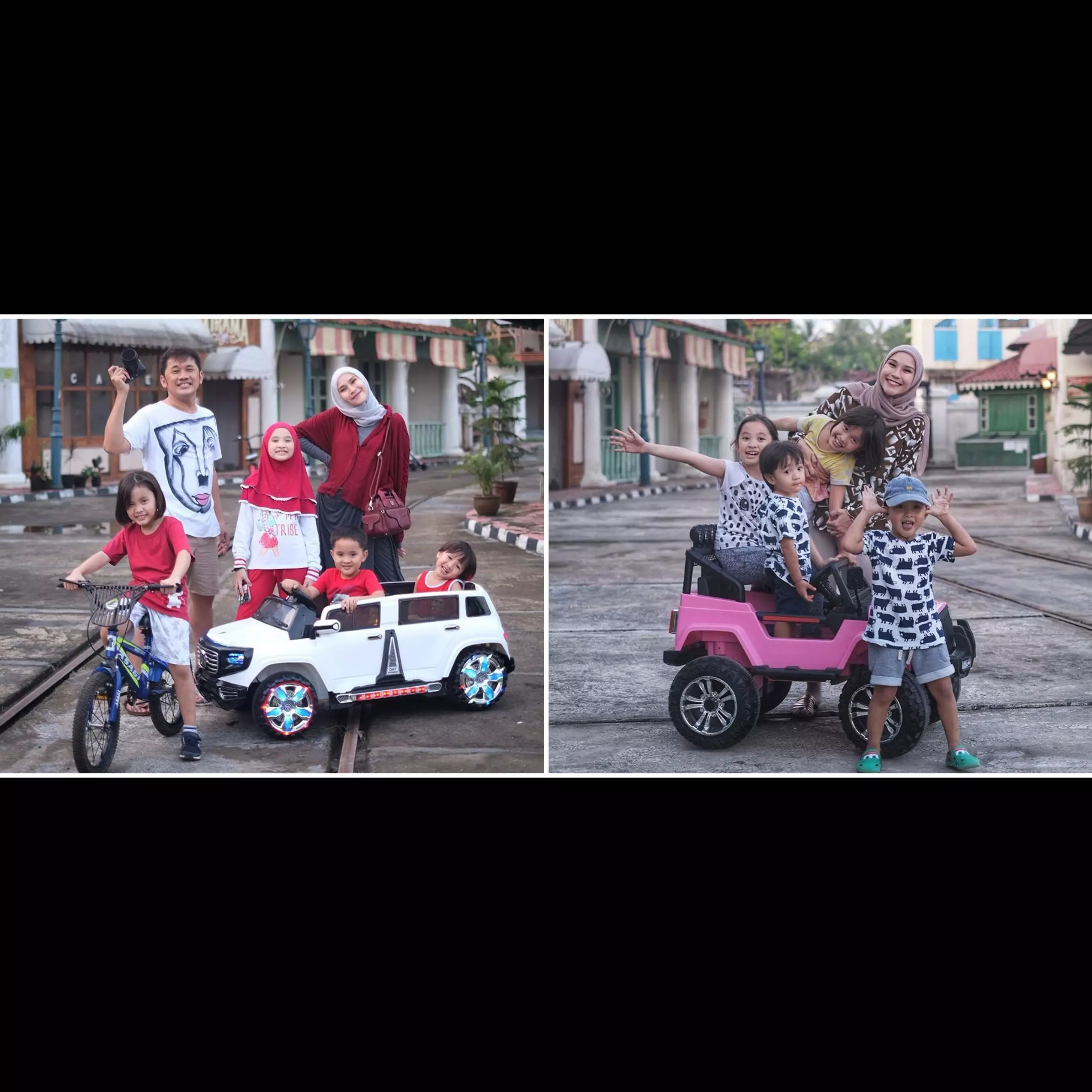 10 Momen seru Zaskia Adya Mecca pergi ke pantai di masa new normal