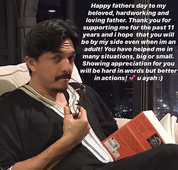 selamat Hari Ayah 7 seleb Instagram