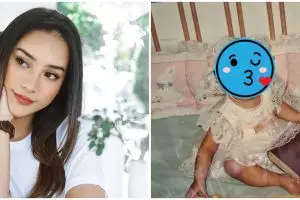 8 Potret masa kecil Anya Geraldine ini parasnya bikin gemas