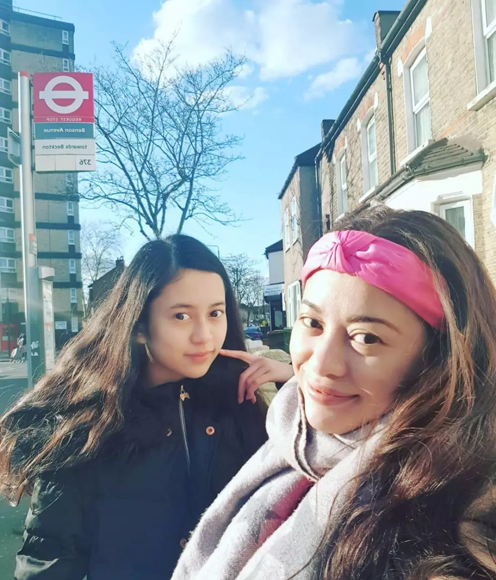 Potret Serra Abbie Instagram