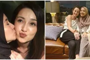 10 Potret manis persahabatan Laudya Cynthia Bella dan Julie Estelle