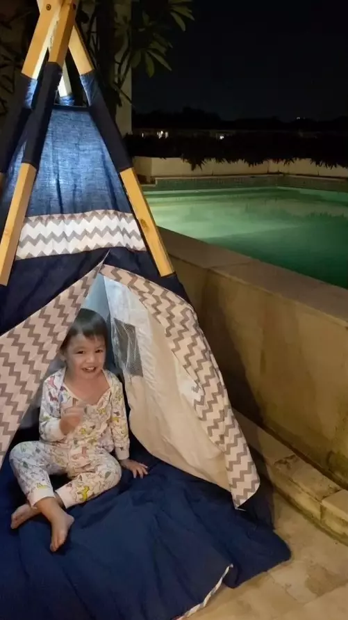 halaman belakang di rumah titi Instagram