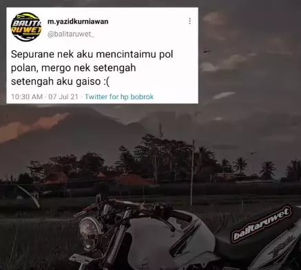 Kata-kata bikin baper wanita bahasa Jawa © berbagai sumber