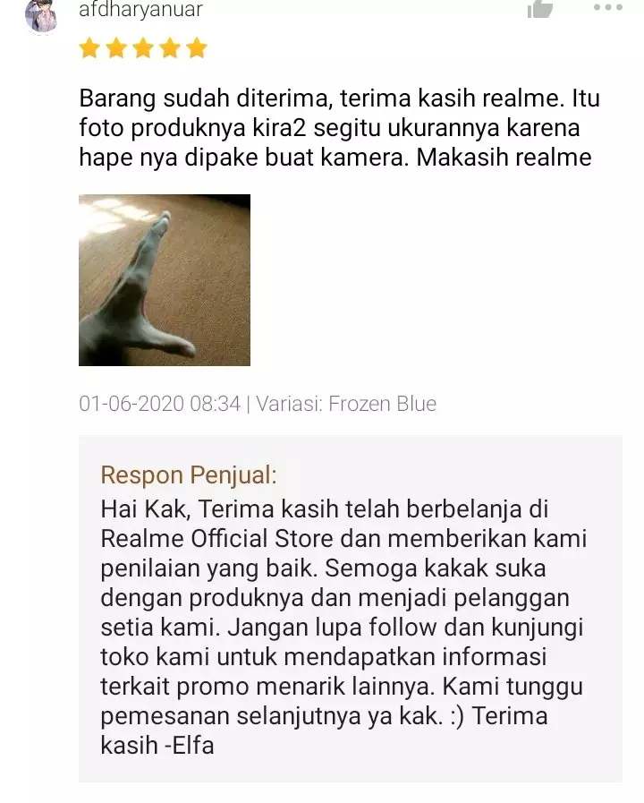 kelakukan cowok kasih penilaian olshop Twitter/@txtdarionlshop