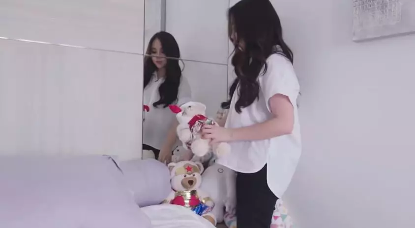 Penampakan kamar Agatha Chelsea YouTube Penampakan kamar Agatha Chelsea YouTube