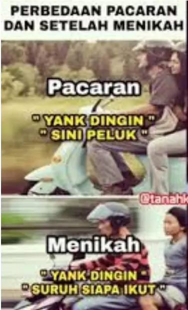 Meme setelah menikah Berbagai sumber