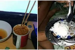 10 Momen absurd orang waktu makan ini bikin mikir keras