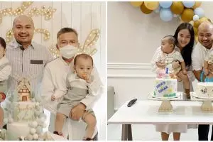 7 Potret ulang tahun Sudais dan Suhail, cucu kembar Jusuf Kalla