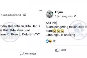10 Status lucu emak-emak di Facebook, kocak dan bikin geli bacanya