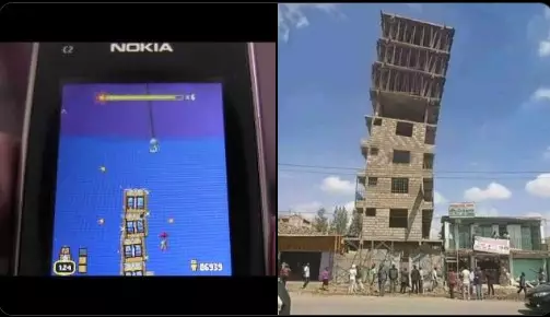 Meme bangunan seperti game Berbagai sumber