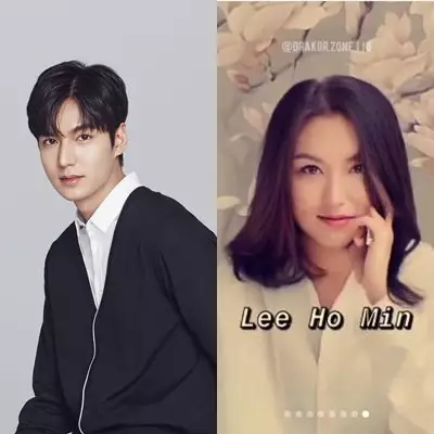 aktor korea jadi wanita Instagram