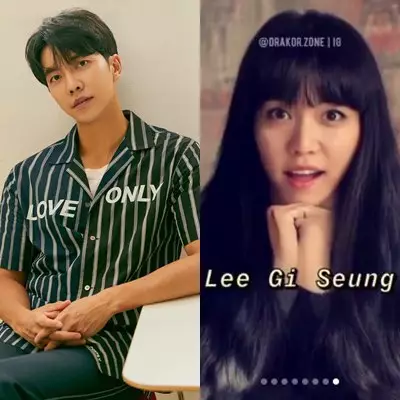 aktor korea jadi wanita Instagram