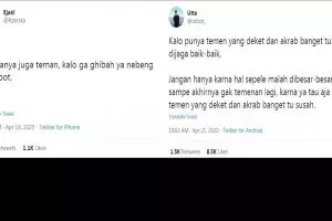 10 Cuitan lucu tentang teman ini bikin mengangguk setuju