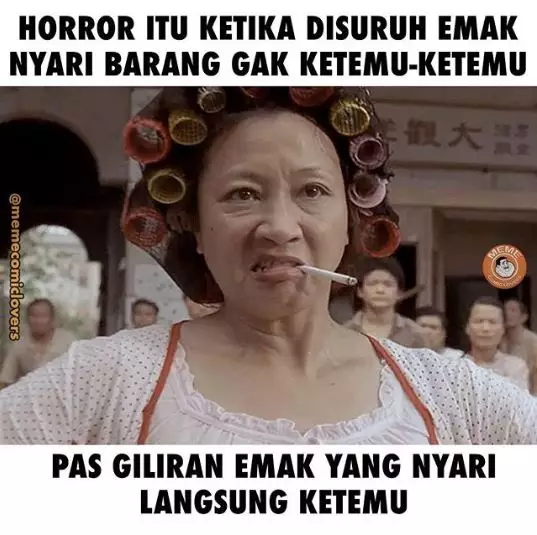 Meme horor ala orang Indonesia berbagai sumber
