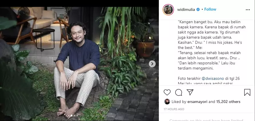 Dwi Sasono dan anaknya © 2020 brilio.net