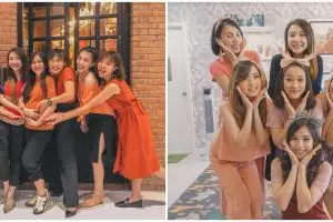 8 Potret kompak eks Cherrybelle, arisan sampai liburan bareng