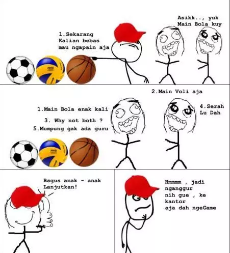 Meme lucu guru olahraga berbagai sumber