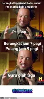 Meme lucu guru olahraga berbagai sumber