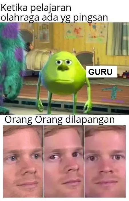 Meme lucu guru olahraga berbagai sumber