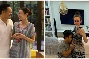 8 Penampakan rumah Rianti Cartwright, bergaya klasik Amerika