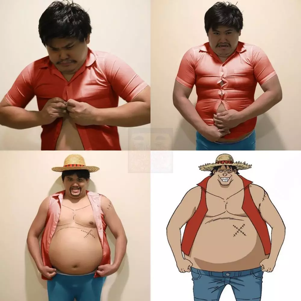 Cosplay karakter cowok di anime Instagram