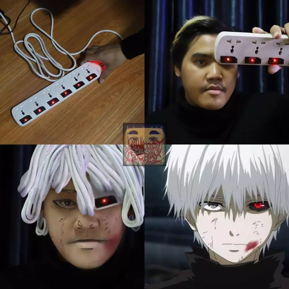 Cosplay karakter cowok di anime Instagram