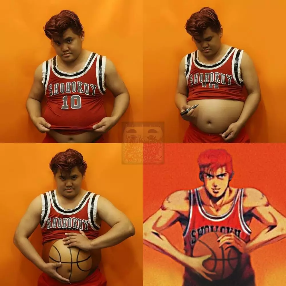 Cosplay karakter cowok di anime Instagram