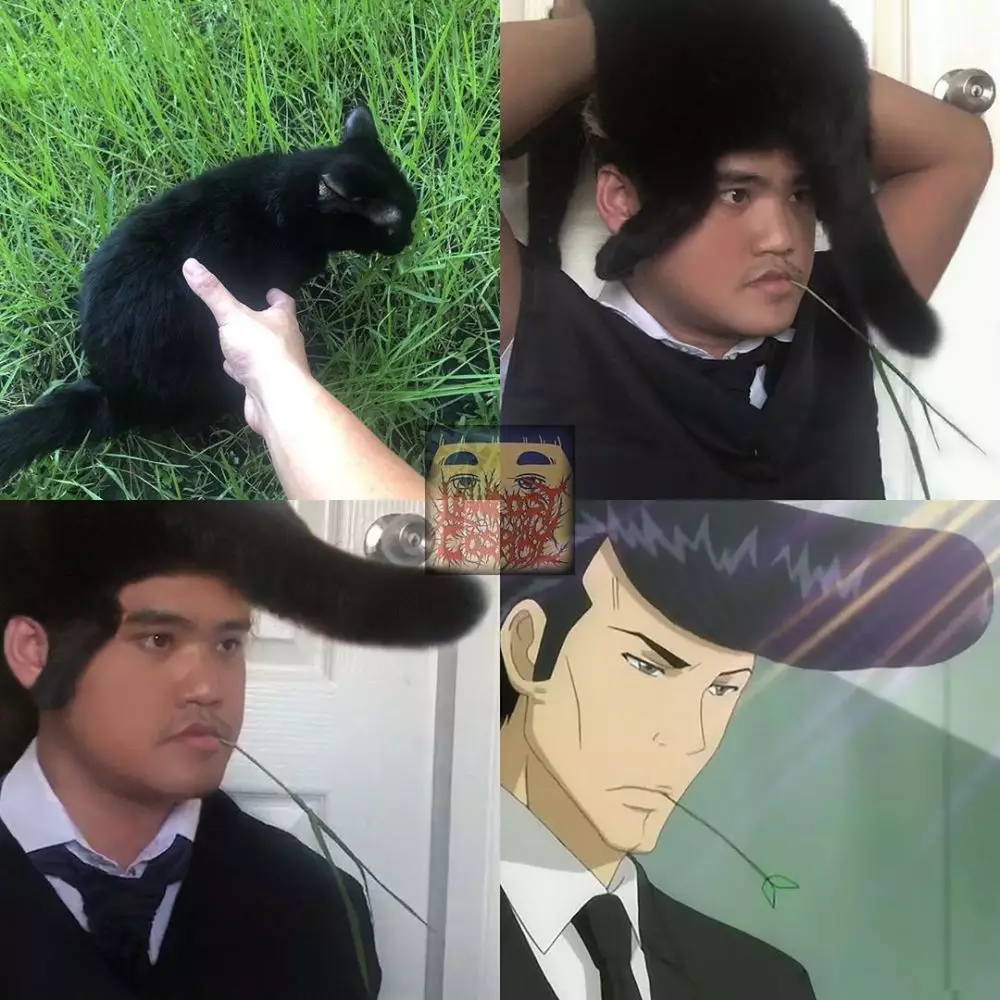 Cosplay karakter cowok di anime Instagram