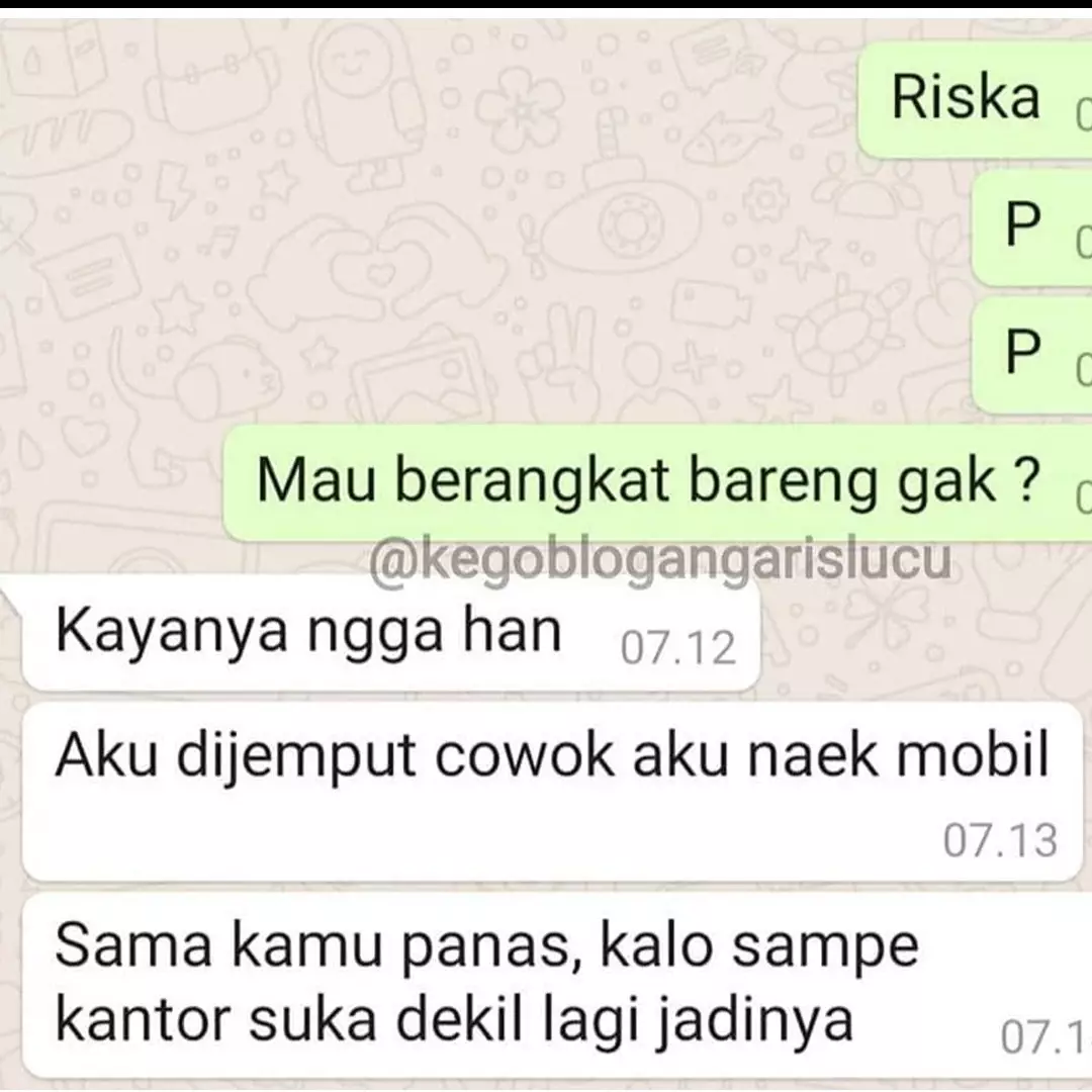 10 Chat lucu cowok serba salah ini bikin senyum getir