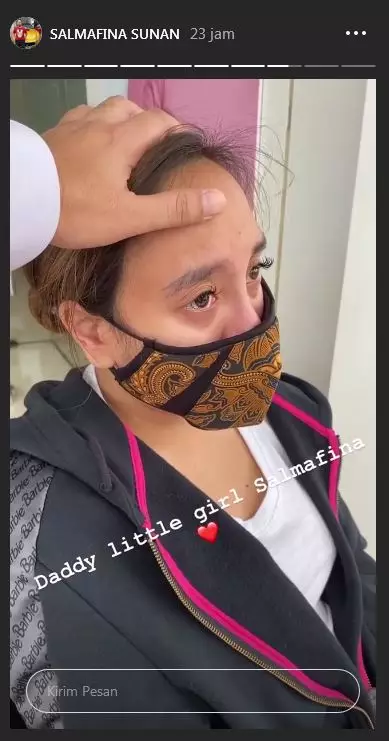 Salmafina dirawat Instagram