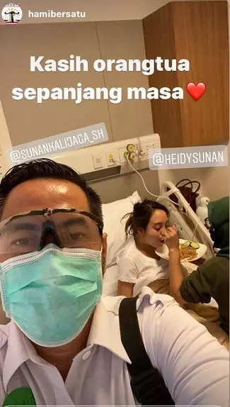 Salmafina dirawat Instagram