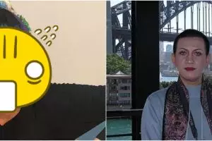 5 Potret makeup Didik Nini Thowok saat Lathi challenge, memukau