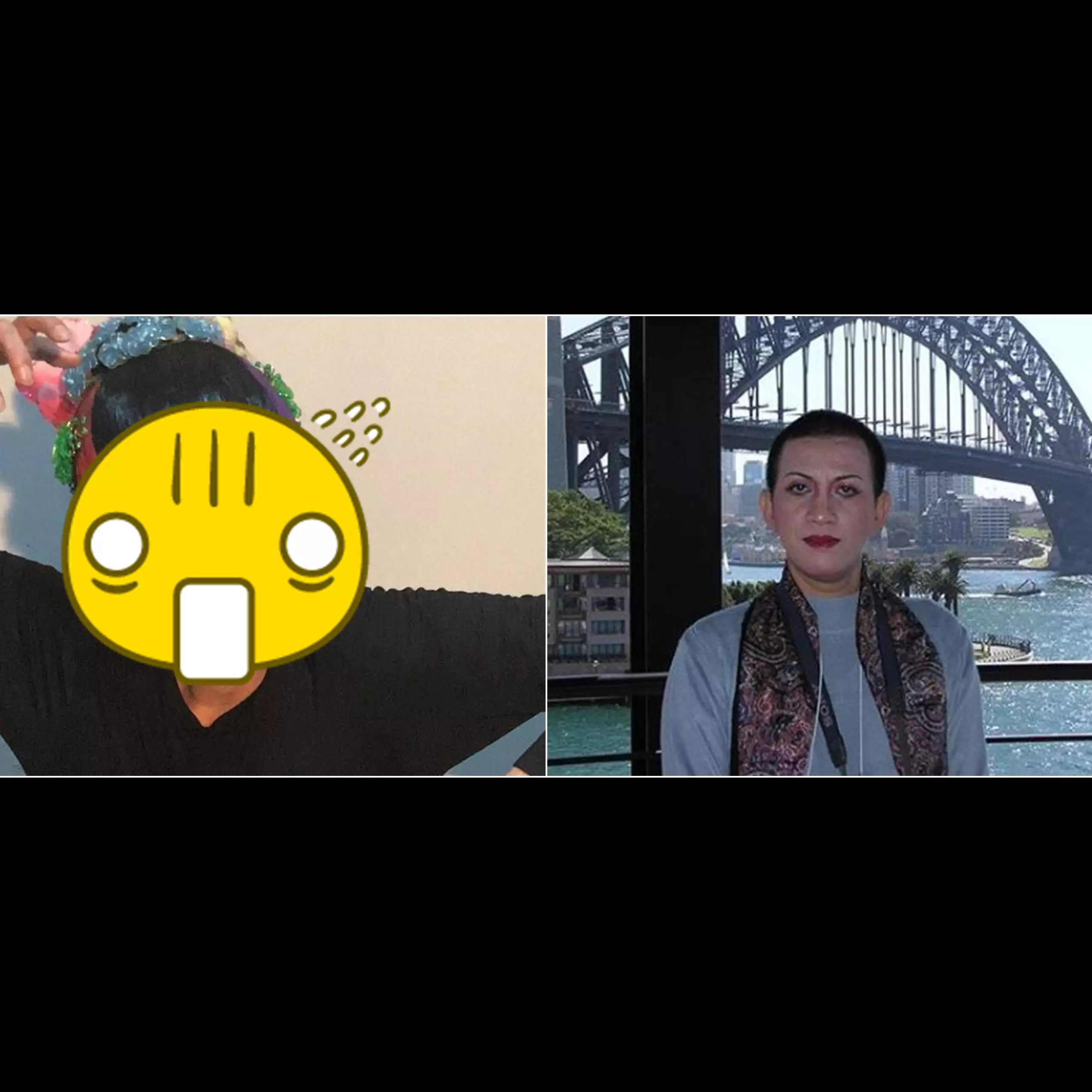 5 Potret makeup Didik Nini Thowok saat Lathi challenge, memukau