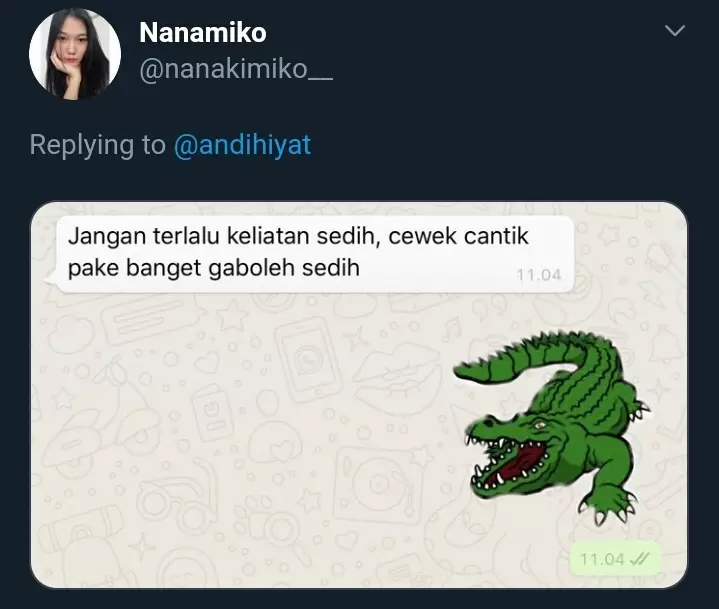 Ucapan khas buaya darat twitter Ucapan khas buaya darat twitter