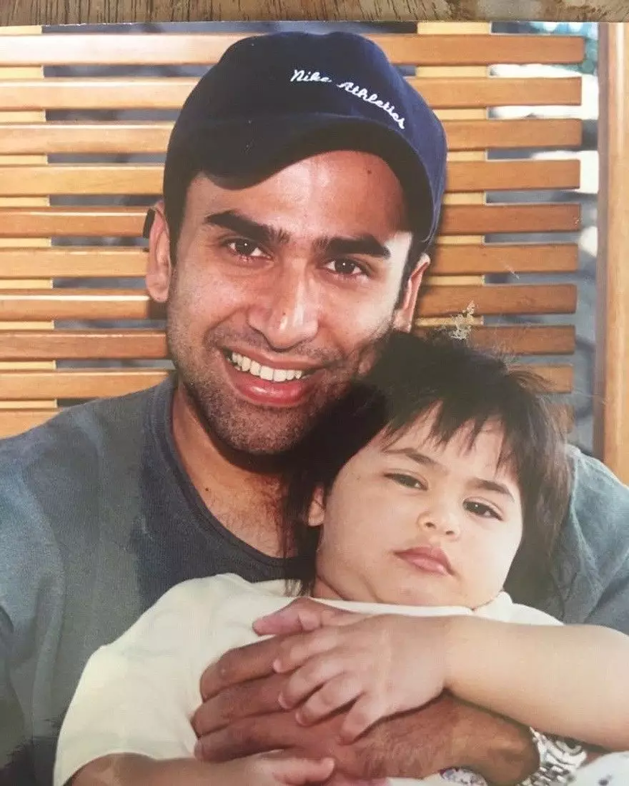 masa kecil seleb dengan ayah instagram