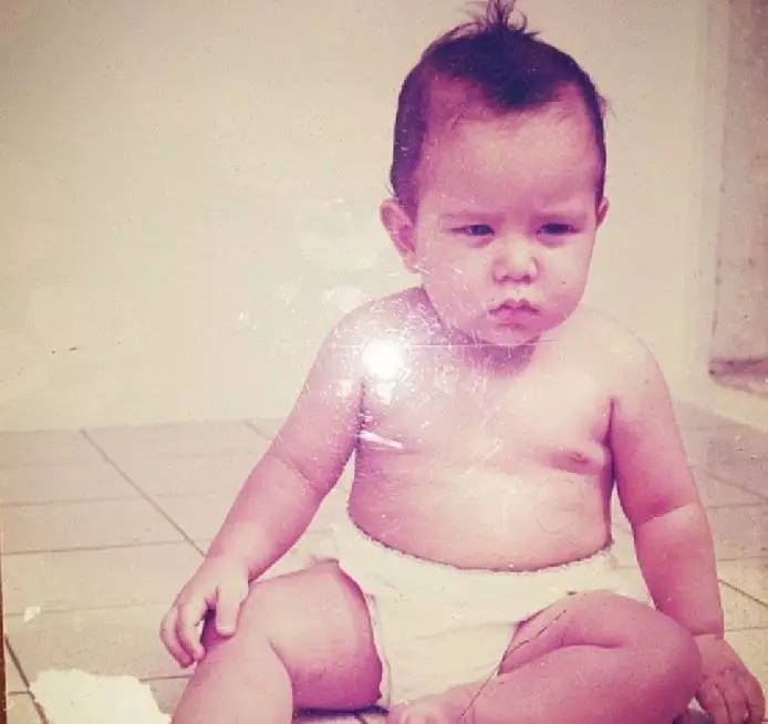 Haykal Kamil sewaktu kecil Instagram