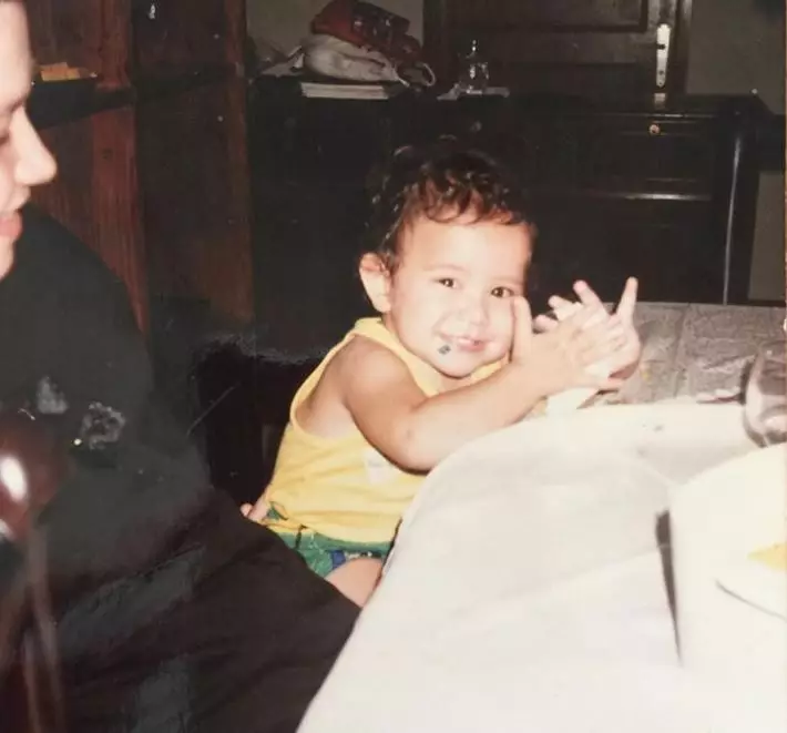 Haykal Kamil sewaktu kecil Instagram