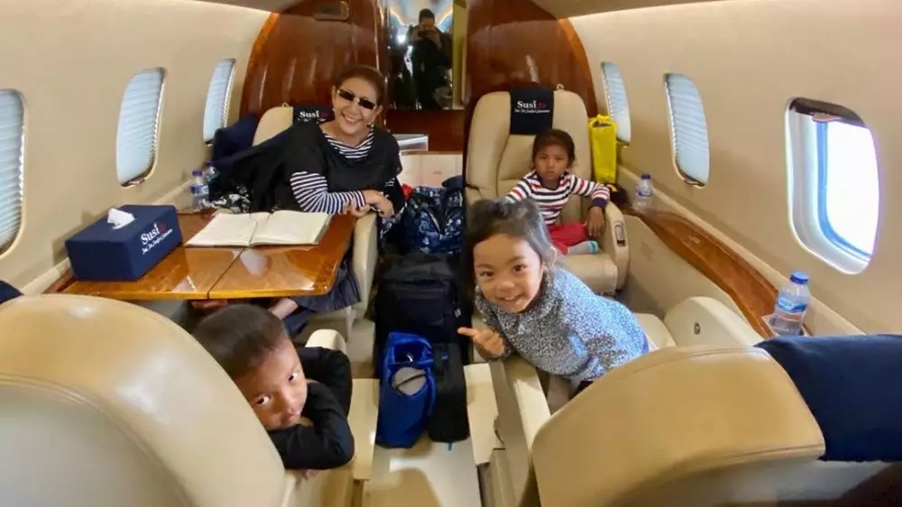 momen susi pudjiastuti momong cucu instagram